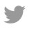 Grey Twitter Icon